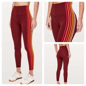 Lululemon Take a hint 7/8 leggings 25” size 10